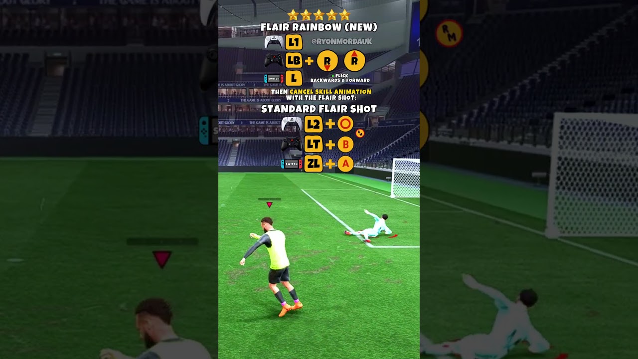 EA FC 24 *NEW* Flair Rainbow Bounce (Cancel Trick)