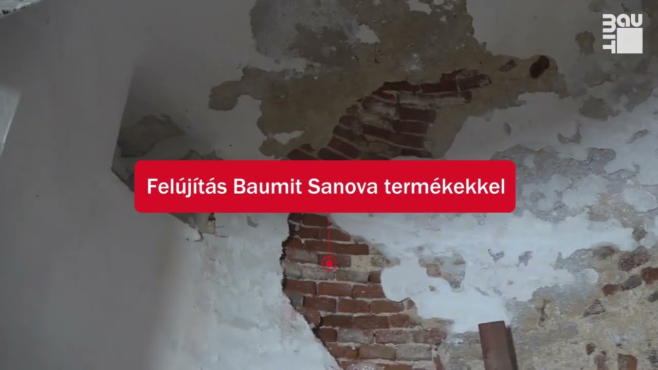 Felújítás Baumit Sanova termékekkel