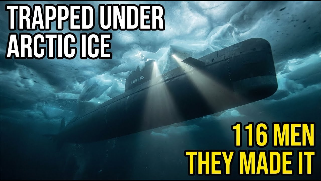 How Did 116 Men Cross The North Pole Underwater In 1958 With No GPS