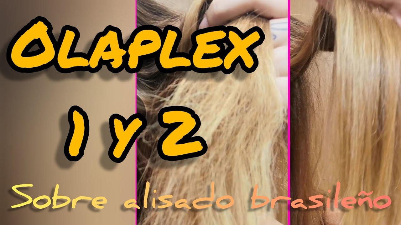OLAPLEX 1 y 2 COMO SE USA | OLAPLEX Antes y después ¡¡REAL!!