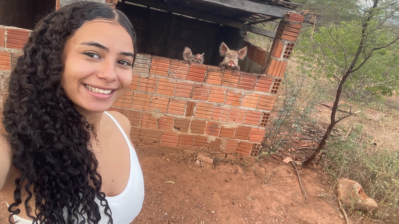 ANGELINA MOSTRANDO UM POUCO DO SERTÃO 