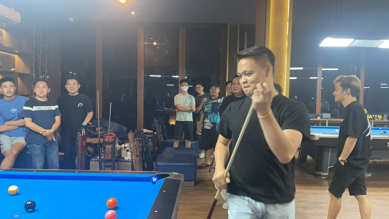 Pao² (HC 8) Philipine vs Deni Fur bola 1, masuk 1 bola saja sdh dianggap menang !!!