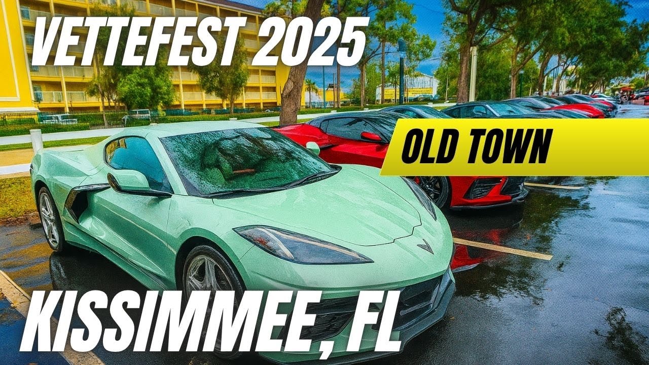 VetteFest 2025 | Corvette Fest at Old Town Kissimmee FL | The Ultimate Corvette Show Pt.1