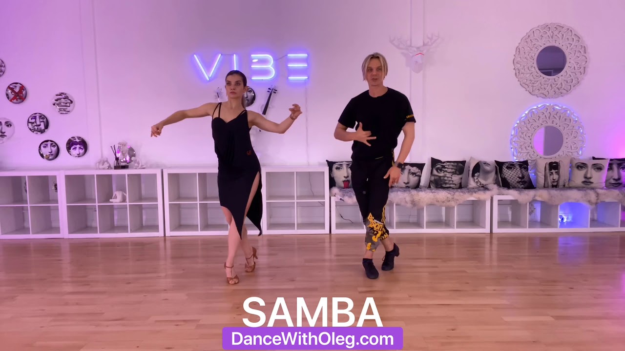 💥SAMBA💥 Solo Choreography - for full Video Course with explanation Join - DanceWithOleg.com