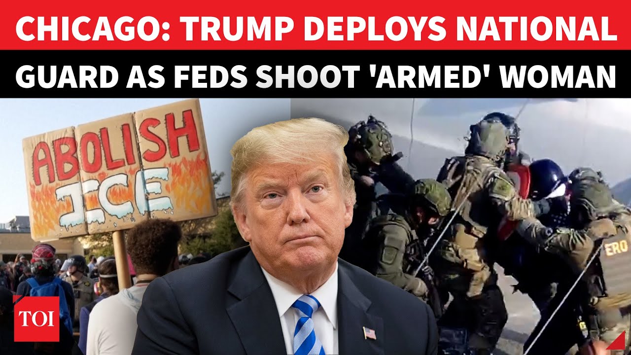 Chicago Erupts: 'Armed Woman' Shot As Anti-ICE Protests; Trump Sends 300 National Guard