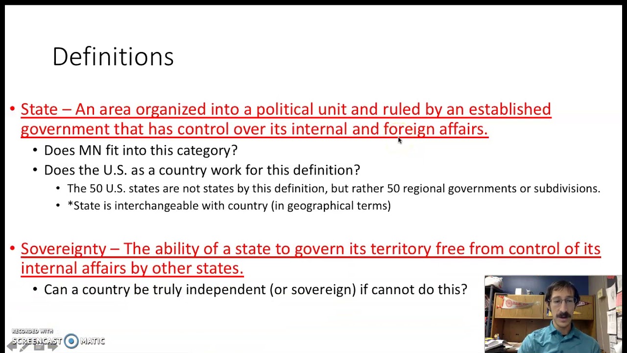 Political Geography Introduction