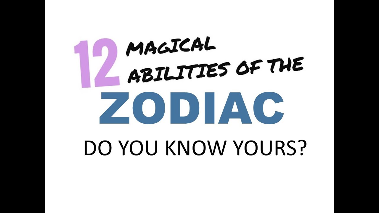 Magical Abilities of the Zodiac Aquarius and Pisces
