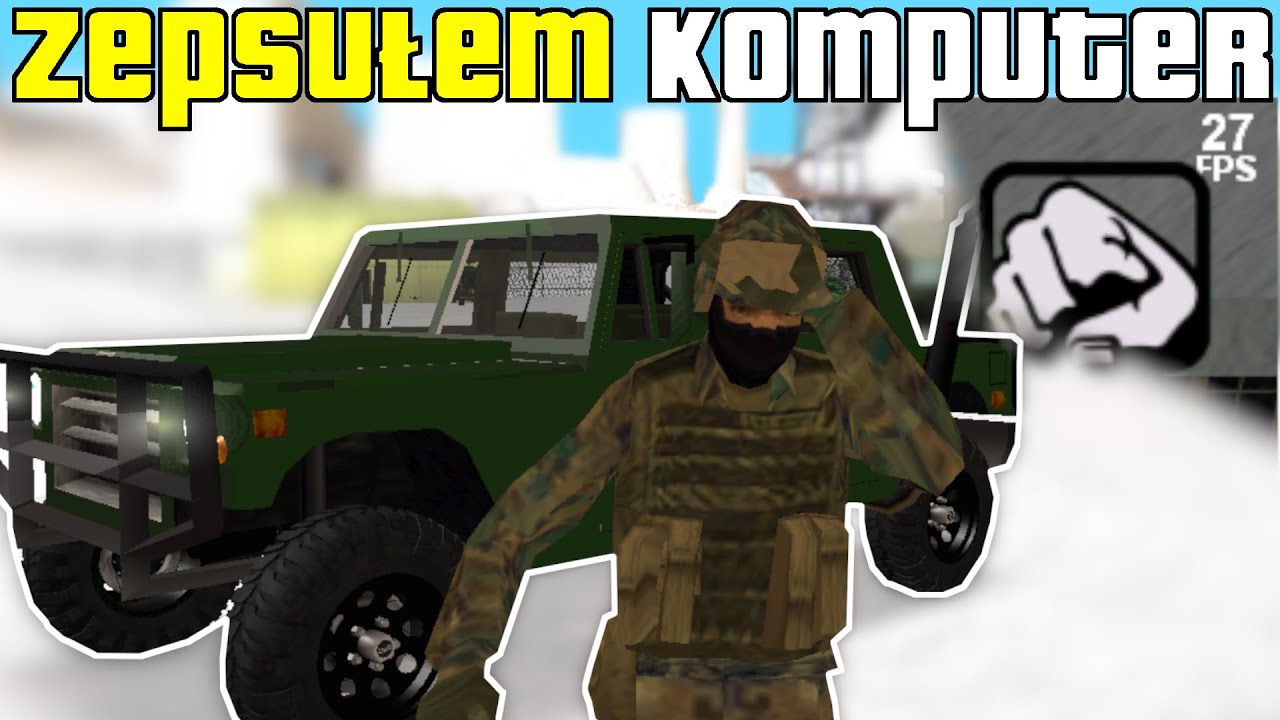 ZEPSUŁEM KOMPUTER, AWANS W WOJSKU 4LIFE MTA 