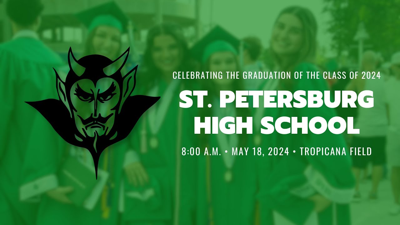 St. Petersburg High School Graduation #livestream