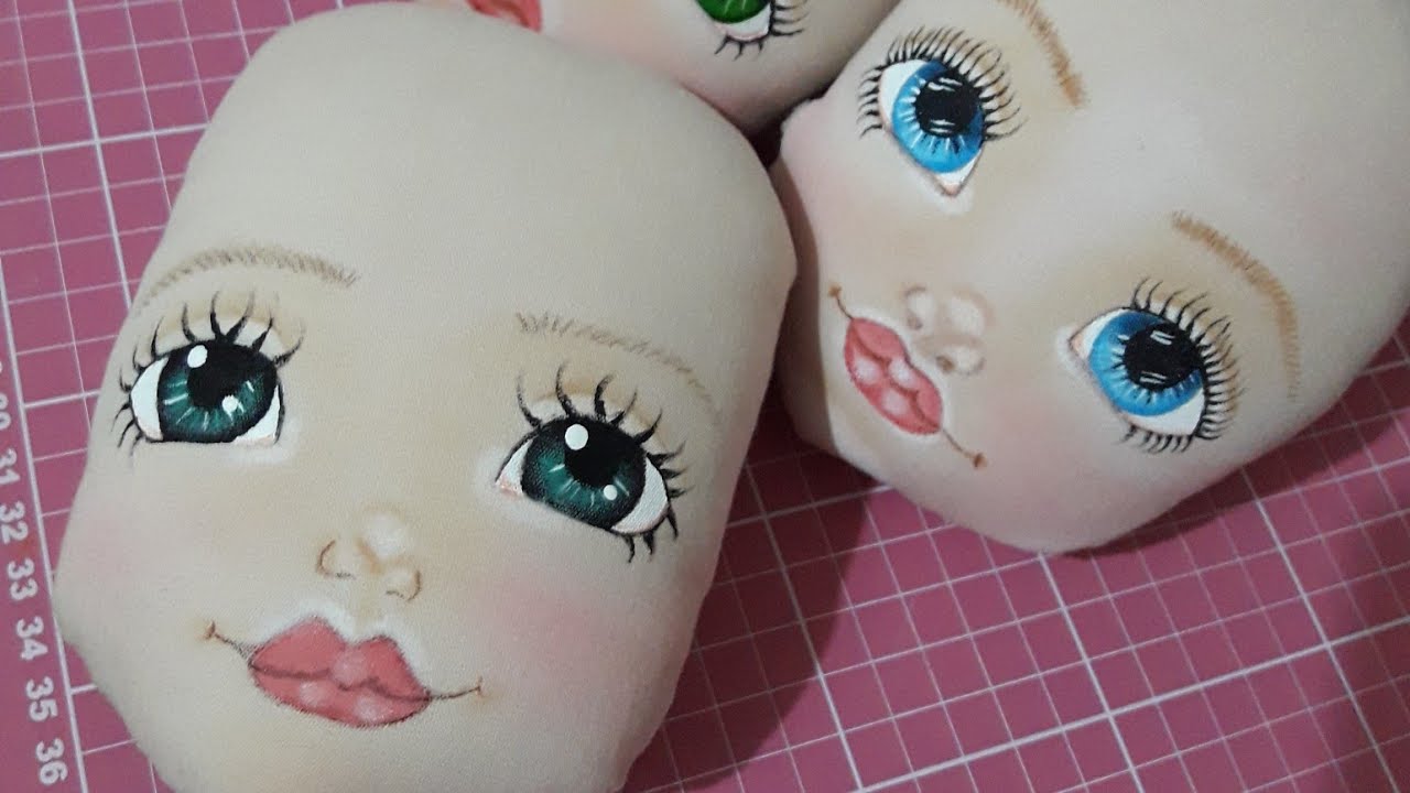 BONECA DE PANO PINTURA FÁCIL 1