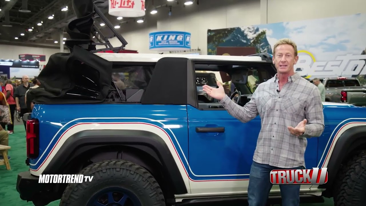 Новый двухдверный Bronco E-Top от Bestop: мягкий складной верх с электроприводом!