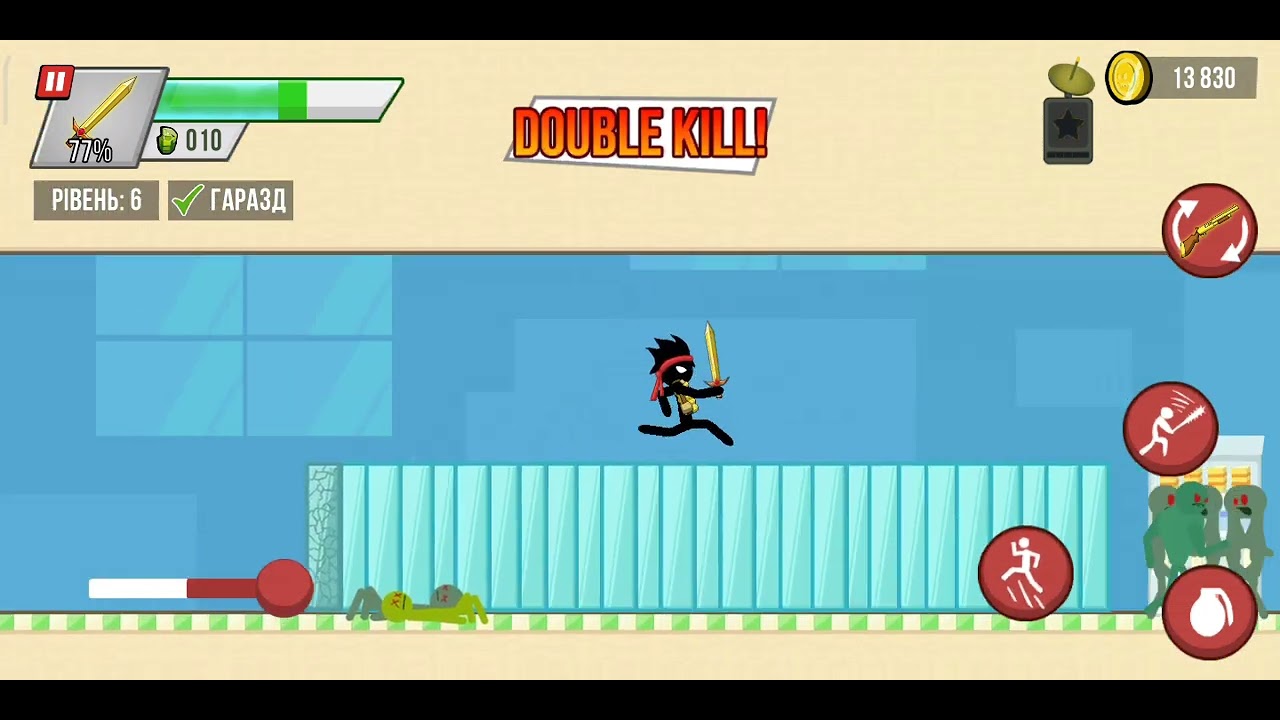 Stickman vs Zombie