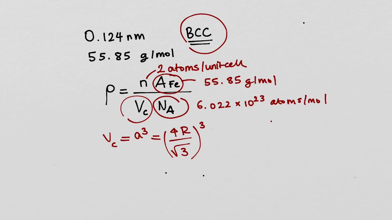 Example   theoretical density
