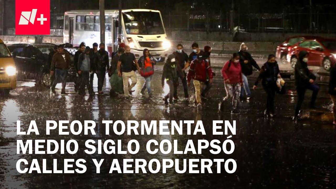 Infraestructura de la CDMX colapsó por la peor tormenta en más de medio siglo - En Punto