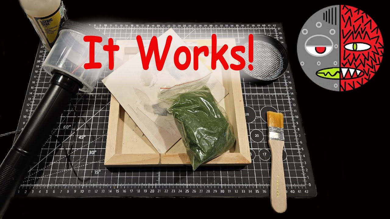 Review of Amazon Static Grass applicator #staticgrass #scalemodels #wargaming #miniatures #hobby