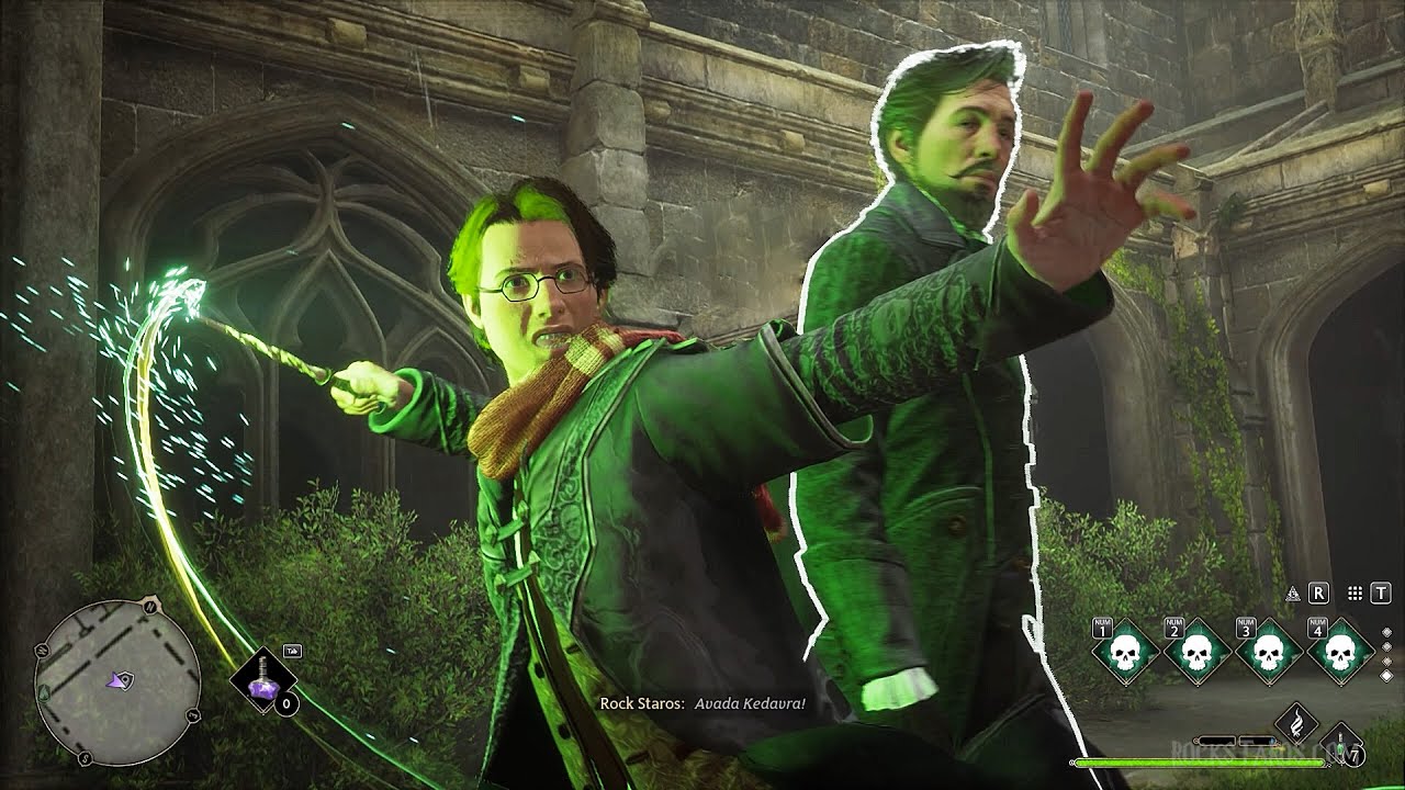 How will professors react if you use Avada Kedavra in front of them – Hogwarts Legacy