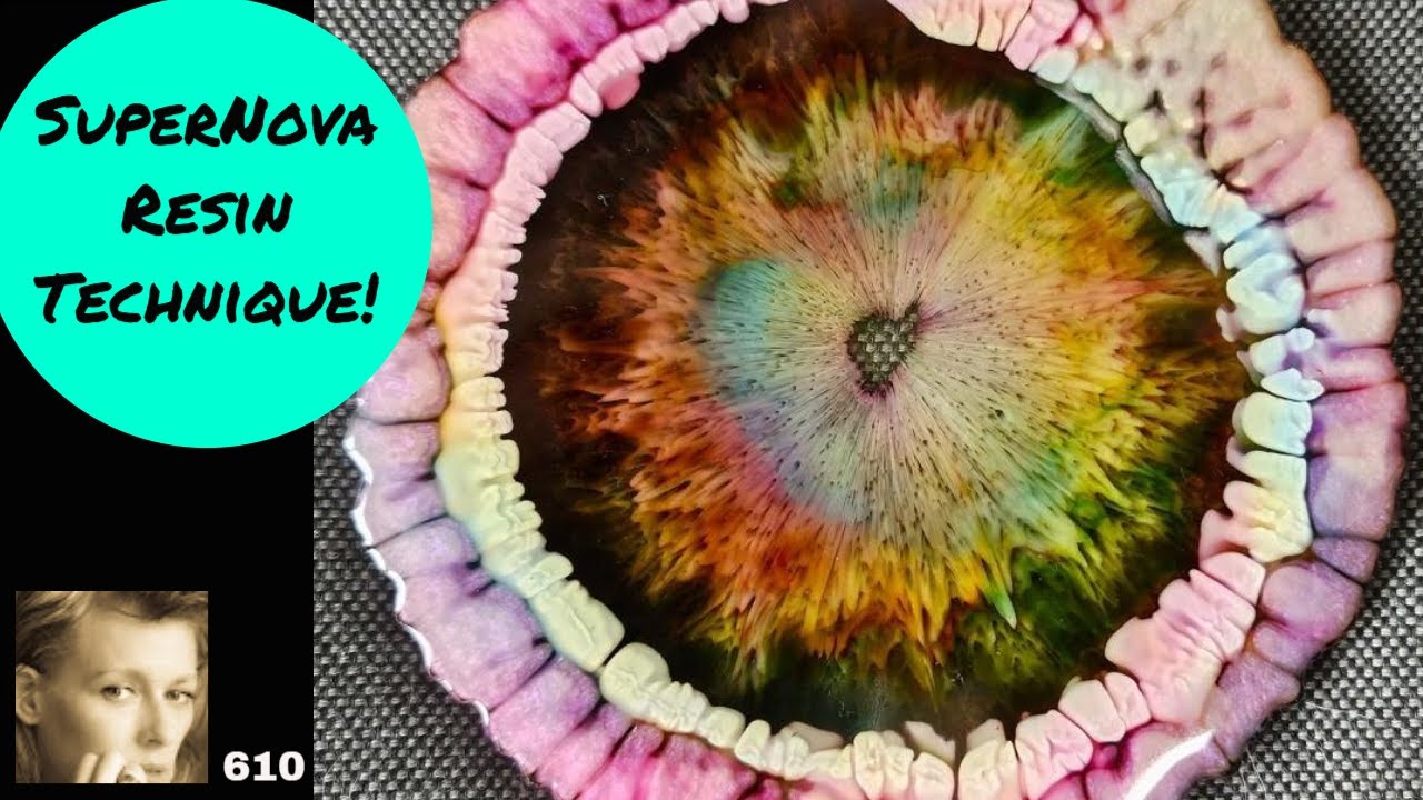 ВЫ ХОТИТЕ ПОПРОБОВАТЬ эту новую технику работы со смолой SUPERNOVA!