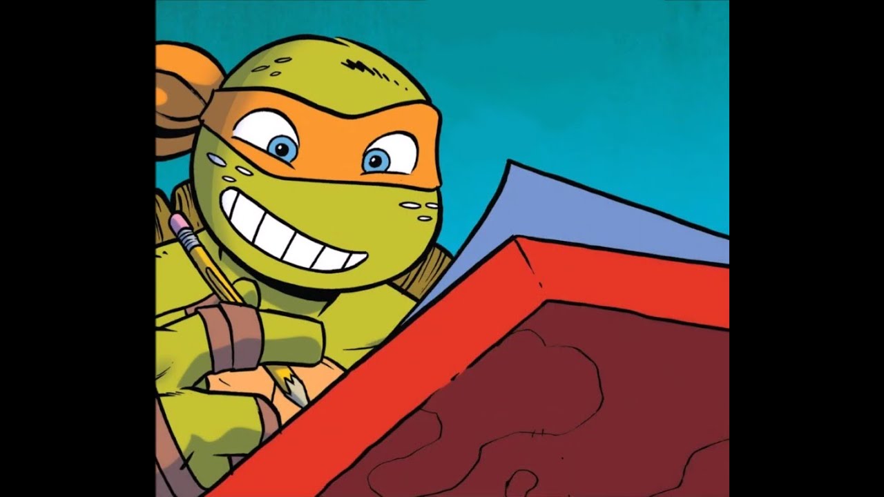 Mikey the comic artist IDW TMNT 2012