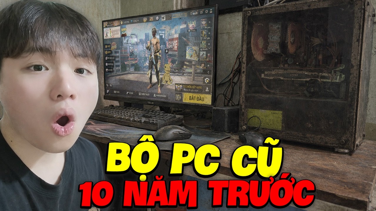 Supi Thử Chơi Free Fire Trên Bộ PC Cũ Mua Từ 10 Năm Trước Và Cái Kết
