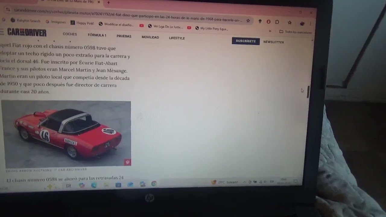 Sale a subasta este peculiar ejemplar de carreras del icónico y raro Fiat Dino