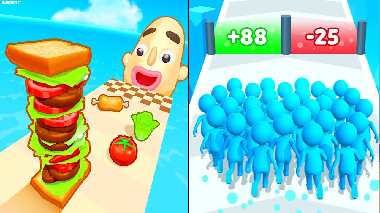 Sandwich Runner vs Count Master
