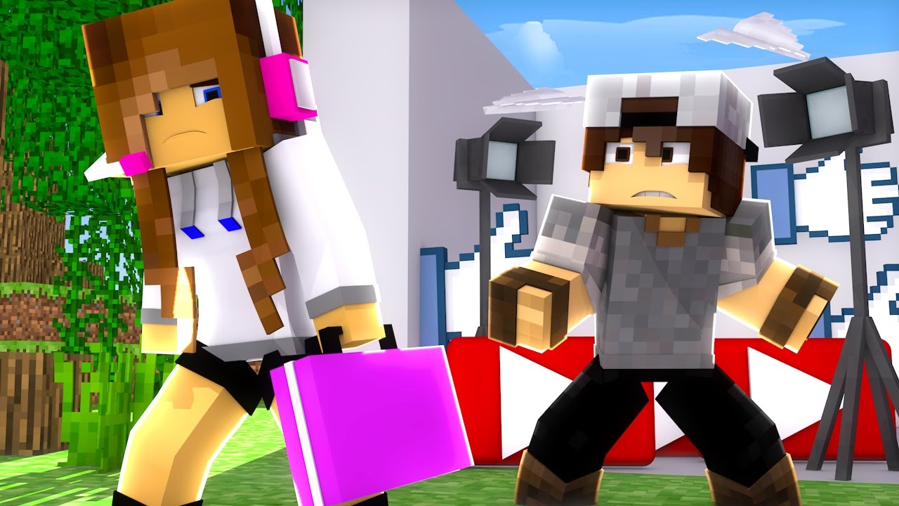 Minecraft: PARKOUR PVP - BIBI VAI LARGAR O YOUTUBE!