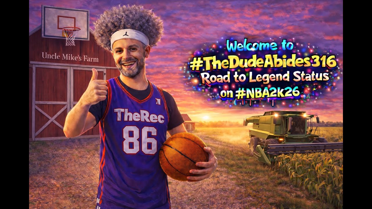 Welcome to #TheDudeAbides316 Road to Legend Status on #NBA2k6