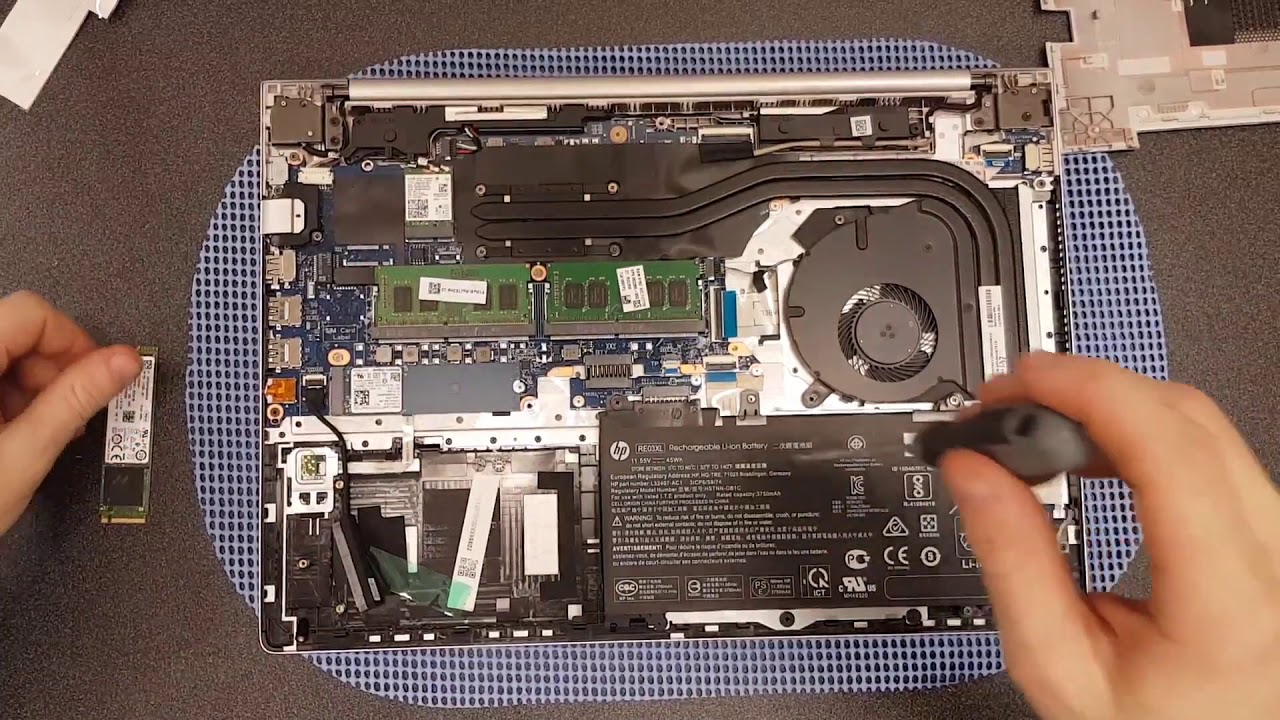 Hp Probook 450 G6 hd and memory replacement
