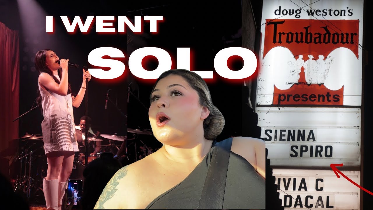 I Took Myself on a Solo Date to a Concert… | Sienna Spiro Live
