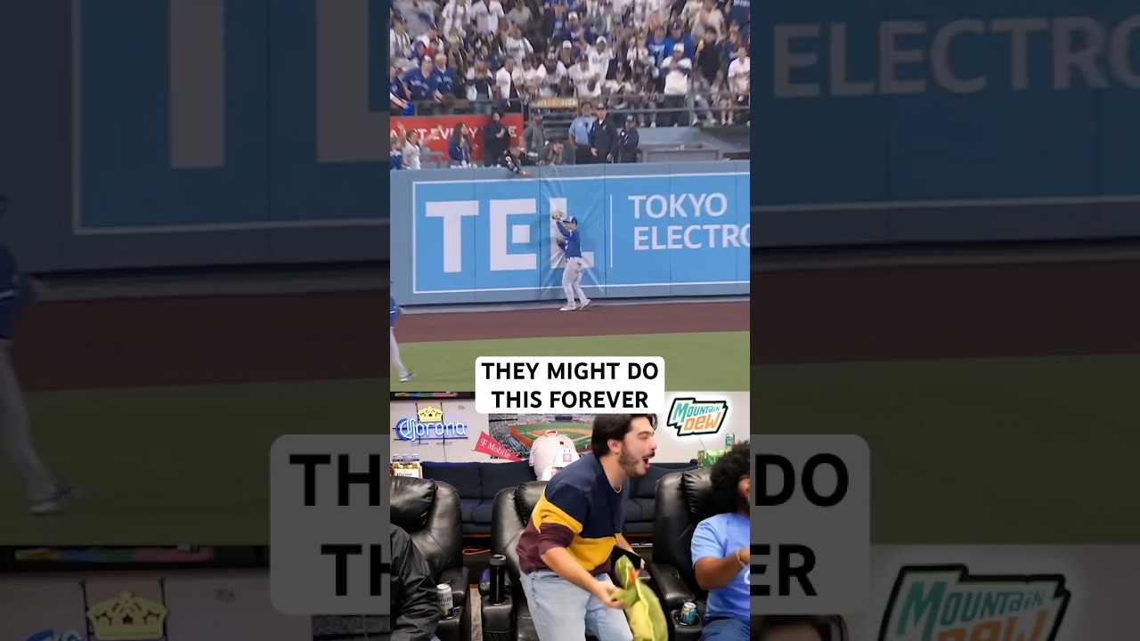 Will Smith sends one to the warning track AND WE PLAY ON