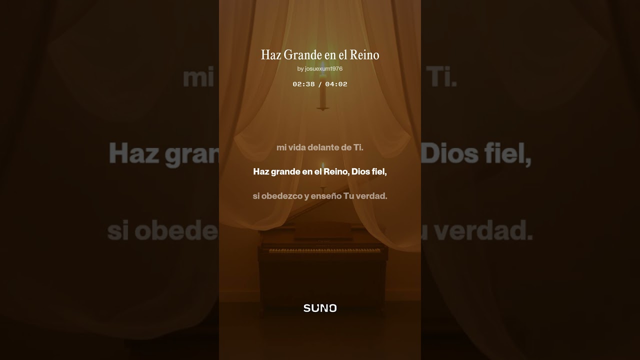 Haz grande en el Reino.