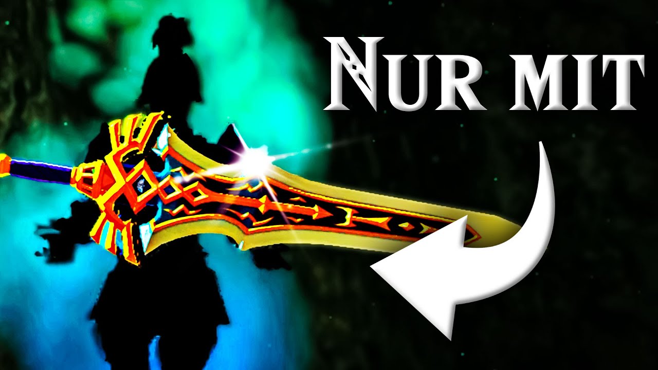 Zelda TotK nur mit Geisterwaffen durchspielen!