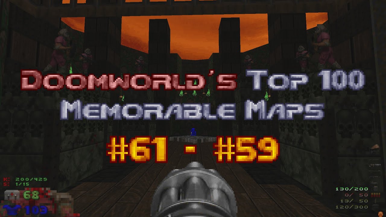 Doomworld's Top 100 Memorable Maps: #61 through #59