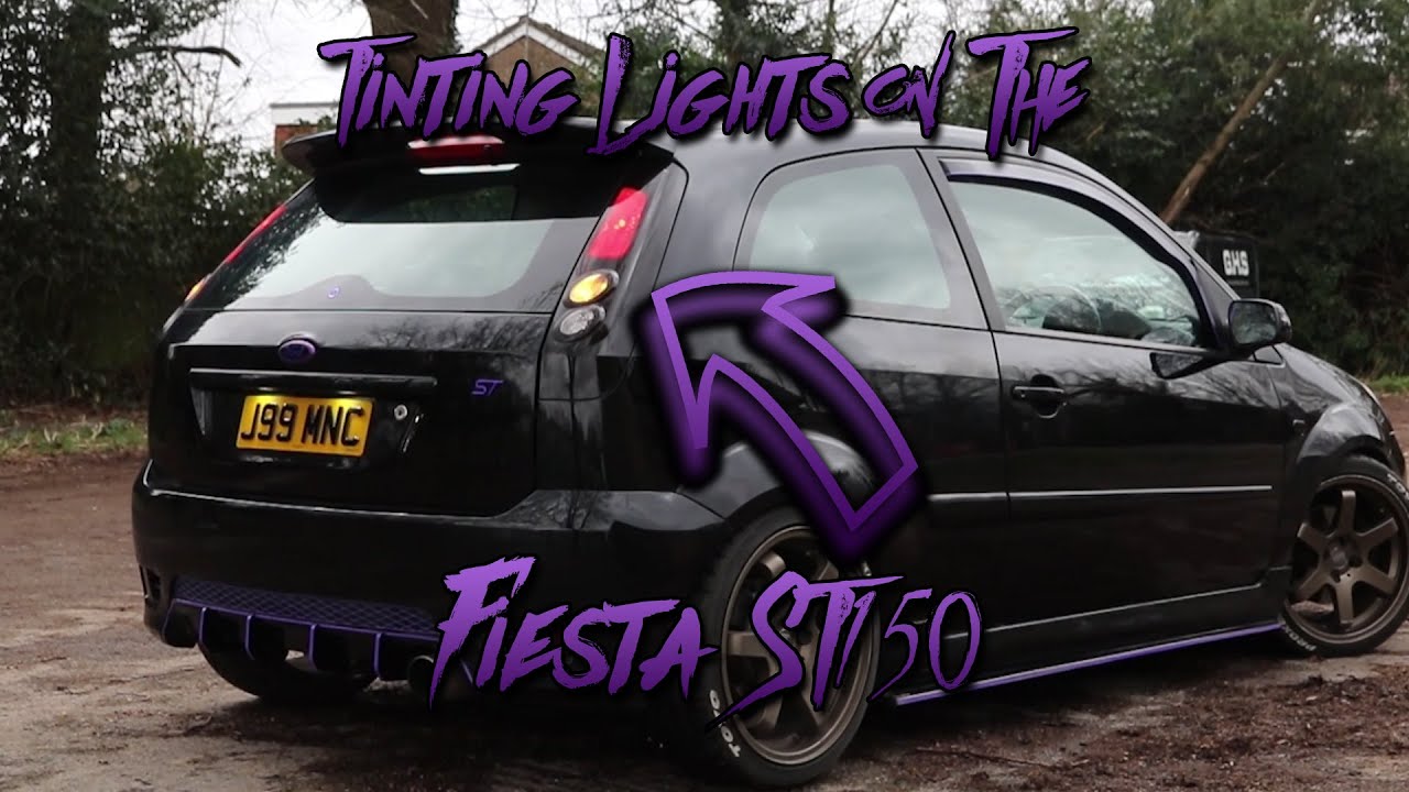Tinting Lights On The Fiesta ST150