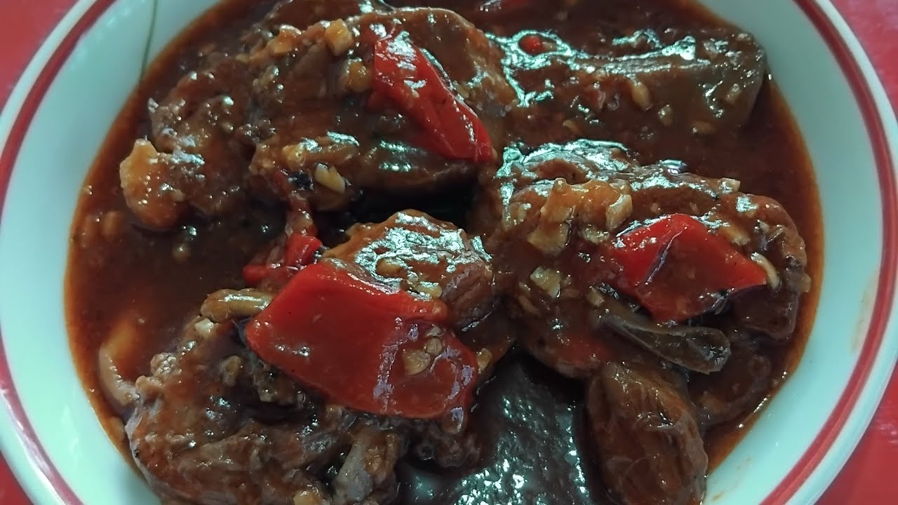 Asadong dila ng baboy