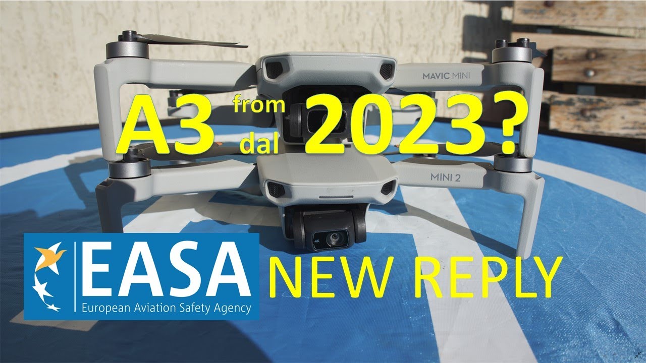IL DRONE DJI MINI 2 FINIRA' IN A3 DAL 2023? LA SORPRENDENTE RISPOSTA DI EASA