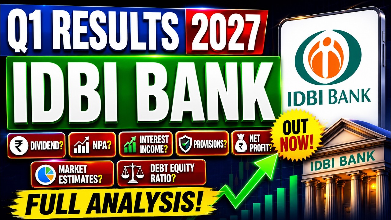 IDBI Bank q1 results 2027 | IDBI Bank results today | IDBI Bank Share News | IDBI Bank latest news
