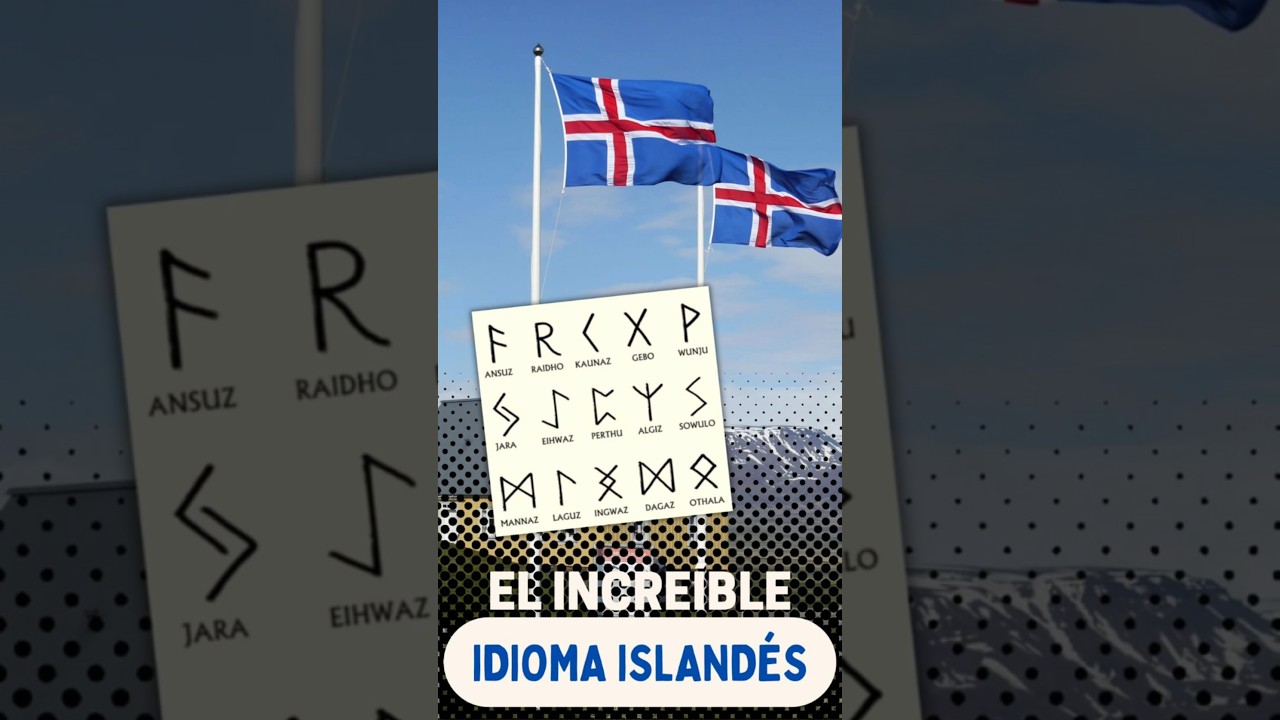 EL IDIOMA ISLAND&Eacute;S | Heredero de la lengua vikinga #curiosidades #islandes