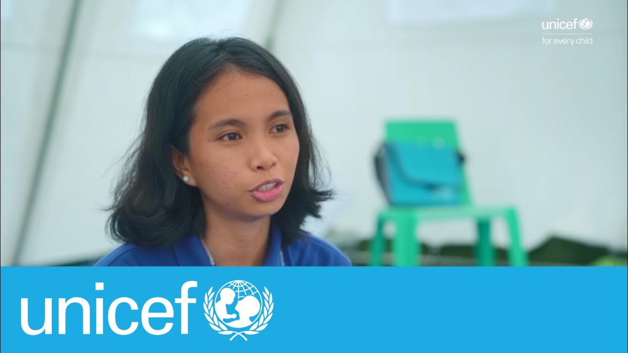 Typhoon Odette: UNICEF Child Friendly Spaces Youth Volunteers