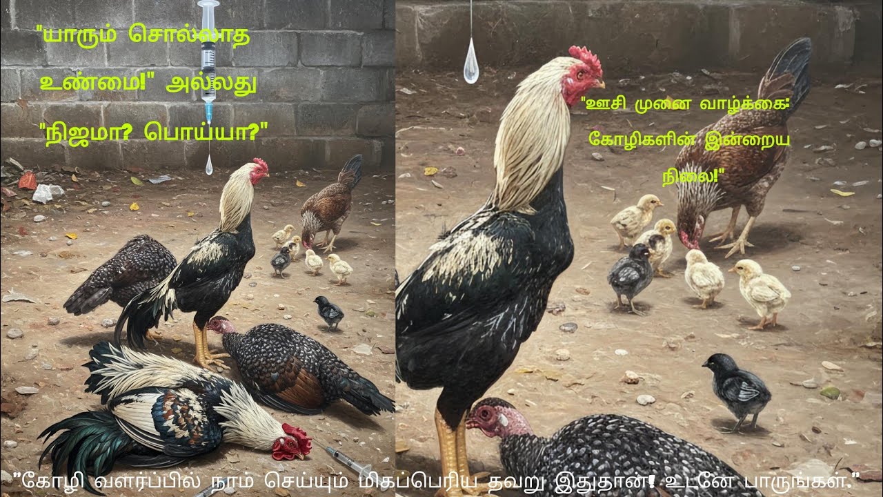 வேக்சிங் போட்டா கோழிகளுக்கு சாவு நிச்சயம்? | Poultry Vaccination Awareness 💉 | உயிரோவியம் #Shorts