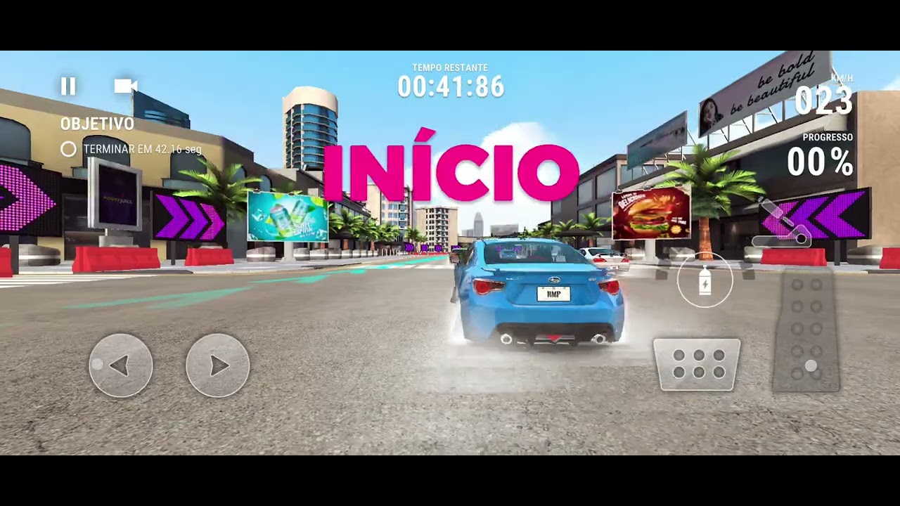 Jogando Race Max Pro 