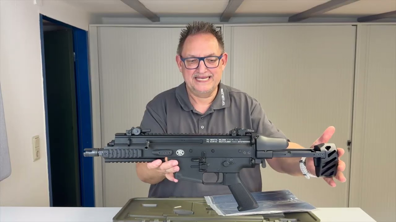 Cyma FN Herstal Scar SC S AEG Airsoft Softair Review Unboxing  SOFTAIR.ZONE  German Werbevideo !