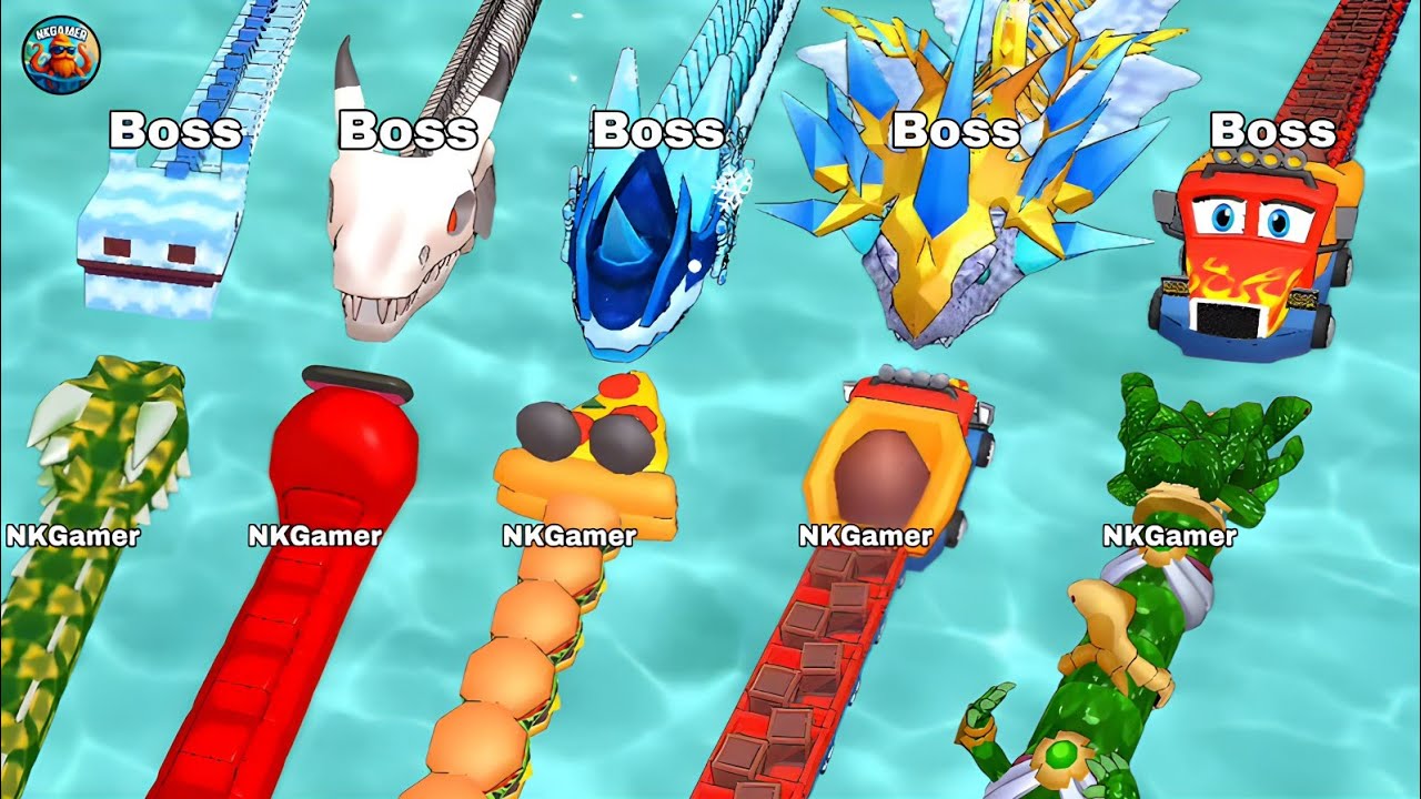 Snake Clash.io – MAX LEVEL Boss Battle 🐍 | Epic Gameplay #485
