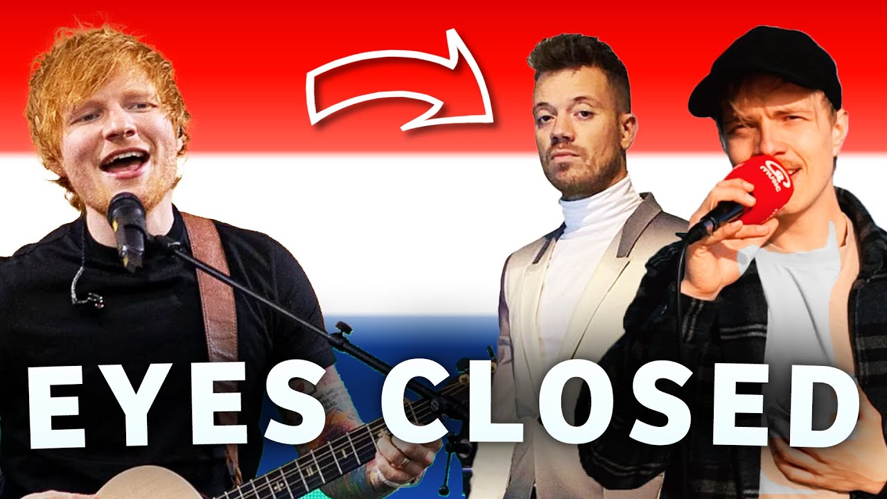 EYES CLOSED van ED SHEERAN in het Nederlands | BENR COVER ft. Gers Pardoel