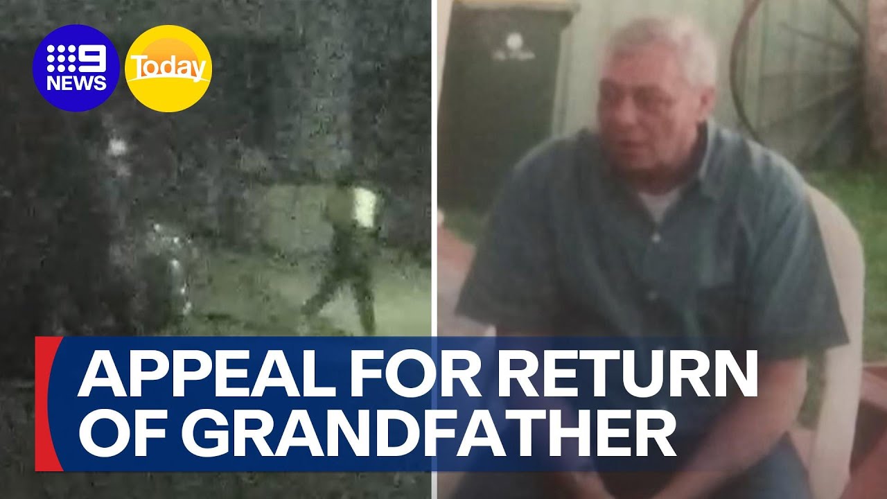 Police are appealing for the return of the kidnapped grandfather | 9 News Australia