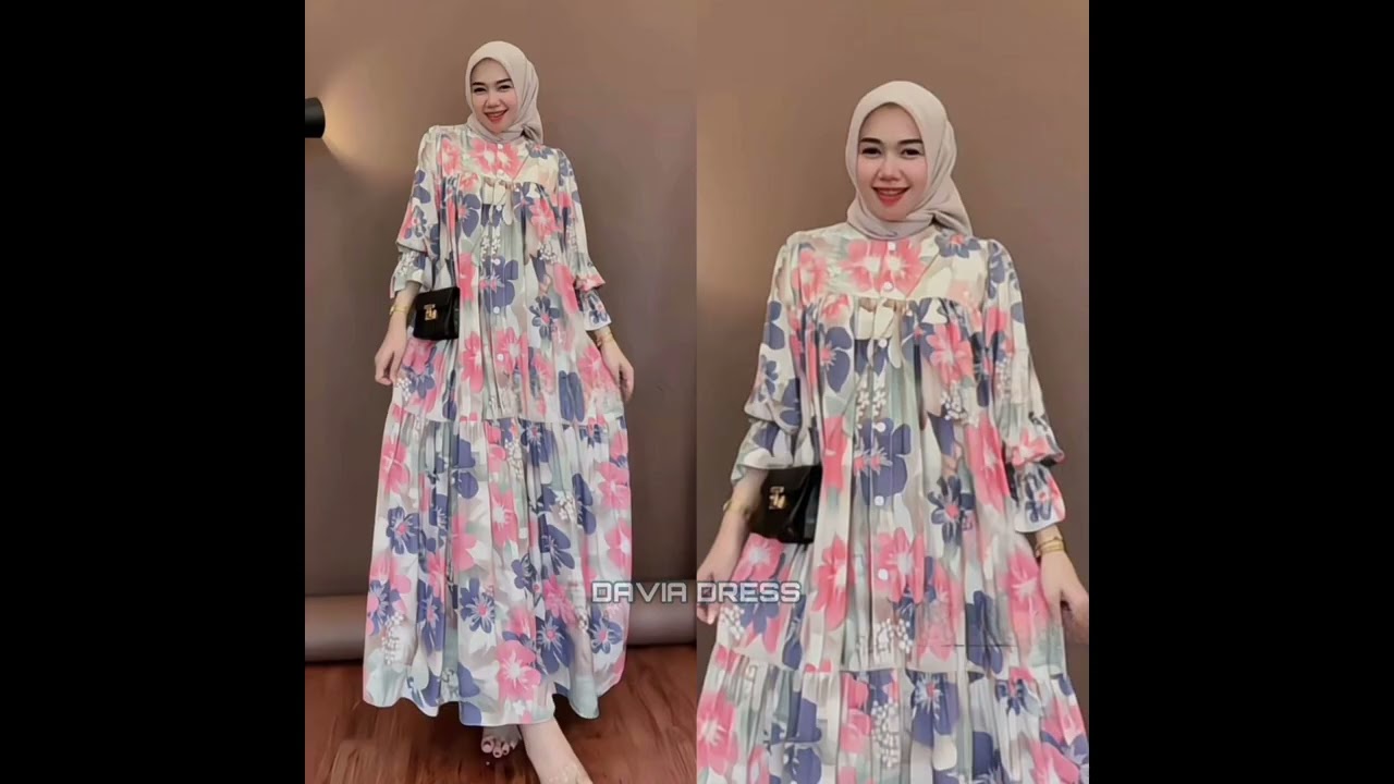Gamis set hijab bisa cod 0822 2668 2891