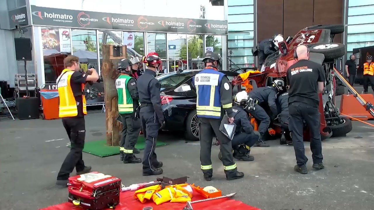 HOLMATRO RESCUE CHALLENGE 2022 RUN-OFF  5 Brandweer Zone Antwerpen