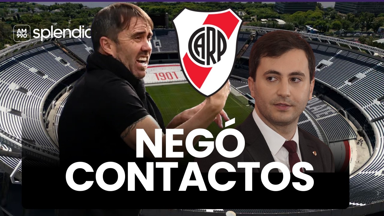 CHACHO COUDET negó contactos con RIVER: ¿será el REEMPLAZO de GALLARDO?