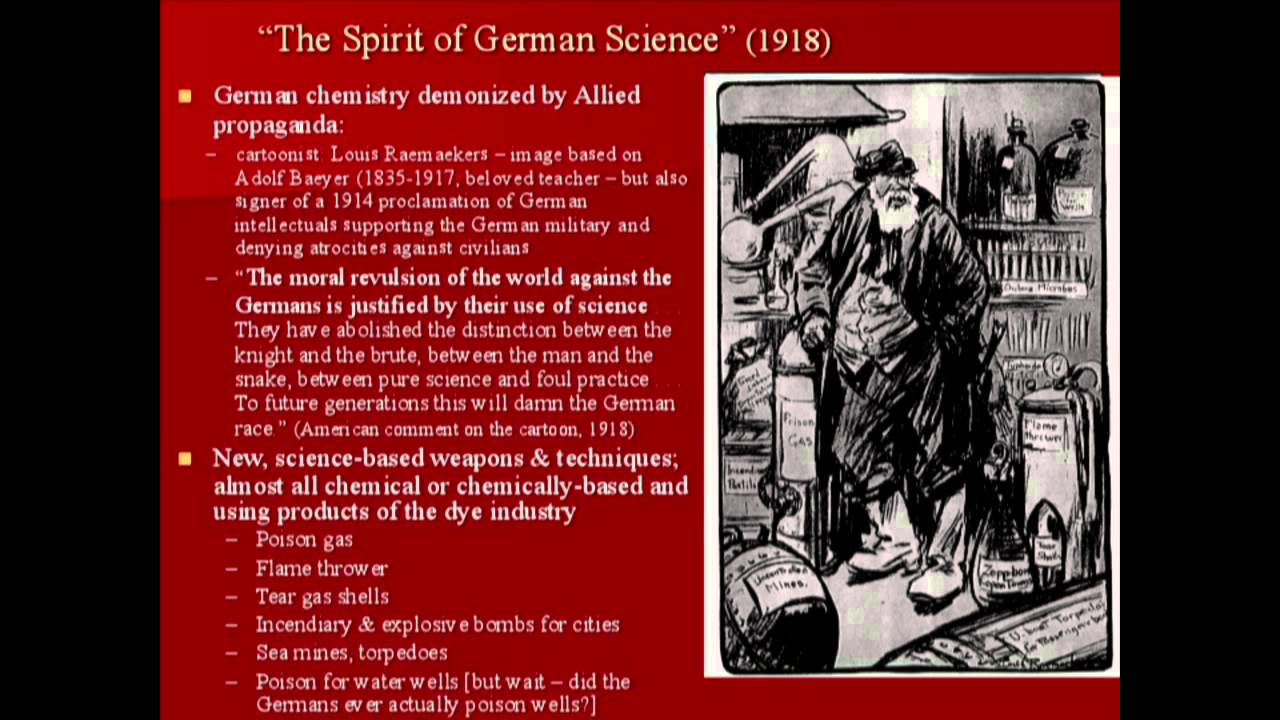 The Great War and the German Chemical Industry - Joseph Priestley Society