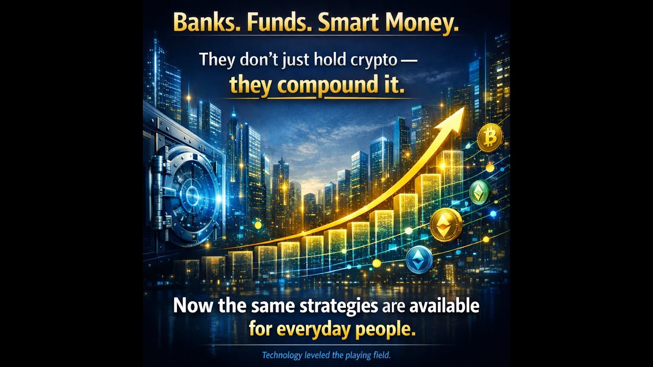How Institutions Compound Crypto & You Can Too
